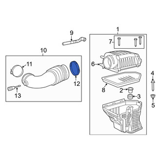 Dodge OE - Engine Air Duct Clamp