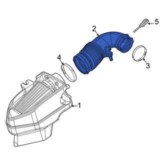 Dodge OE - Engine Air Intake Hose