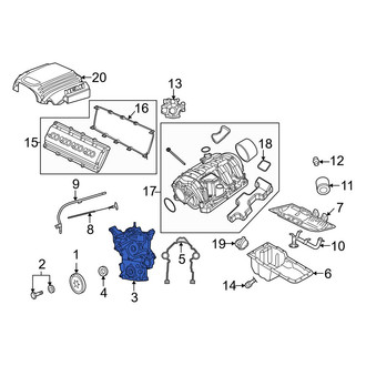 Dodge OE - Engine Timing Cover