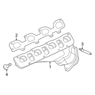 Dodge OE - Exhaust System - Manifold