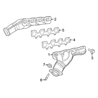 Dodge OE - Exhaust System - Manifold