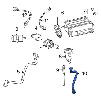 Dodge OE - Evaporative Emissions System Lines