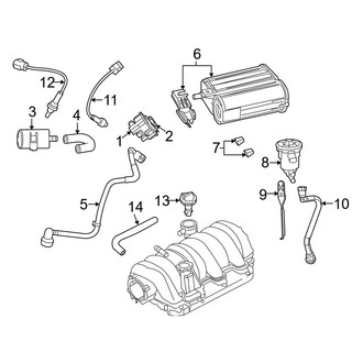 Dodge OE - Emission System - Emission Components (5.7L)