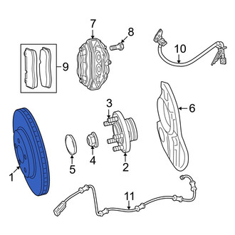 Dodge OE - Front Disc Brake Rotor
