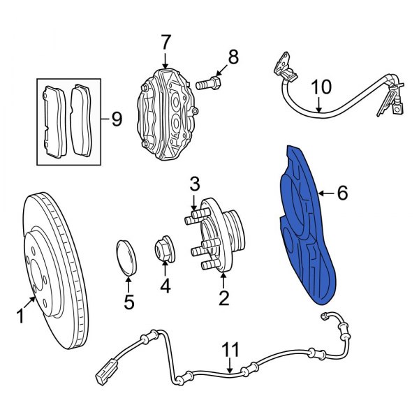 Brake Dust Shield