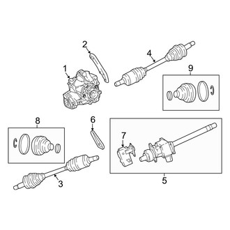 Dodge OE - Front Suspension - Carrier & Front Axles (GT)
