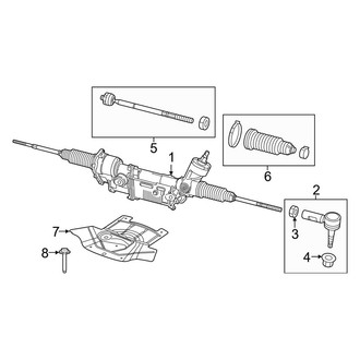 Dodge OE - Steering Gear & Linkage (With Electric Steering)