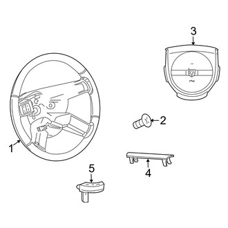 Dodge OE - Steering Wheel & Trim