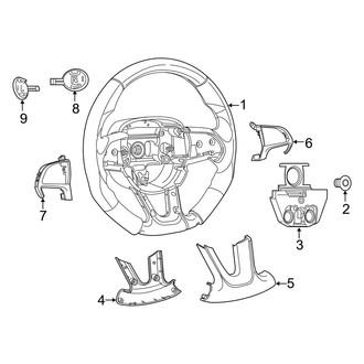 Dodge OE - Steering Wheel & Trim