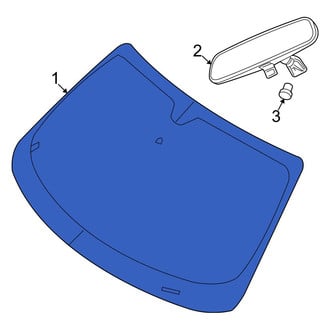 Dodge OE - Front Windshield
