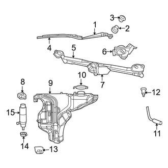 Dodge OE - Windshield - Wiper & Washer Components