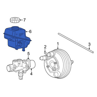 Dodge OE - Brake Master Cylinder Reservoir