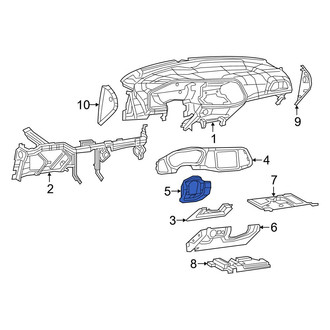 Dodge OE - Steering Column Cover