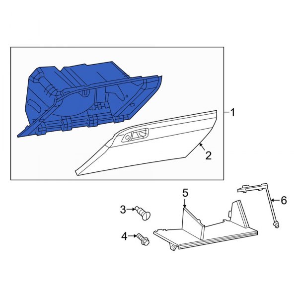 Glove Box Assembly