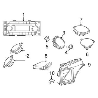 Dodge OE - Instrument Panel - Sound System