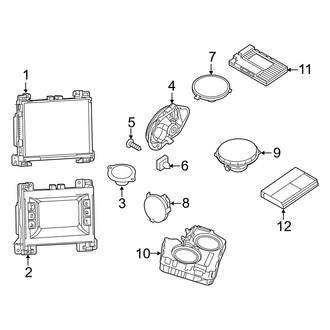 Dodge OE - Instrument Panel - Sound System