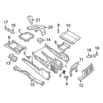 Dodge OE - Console Screw