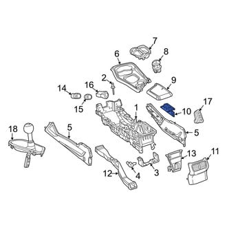 Dodge OE - Console Hinge