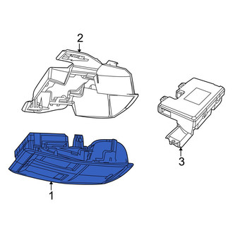 Dodge OE - Upper Overhead Console
