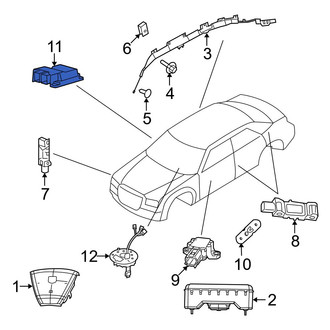 Dodge OE - Air Bag Control Module