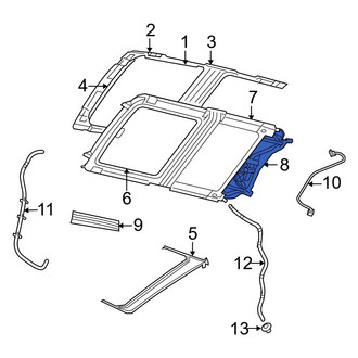 Dodge OE - Sunroof Motor