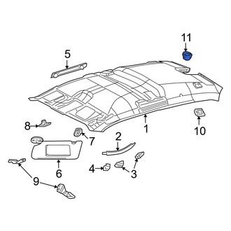 Dodge OE - Coat Hook Clip