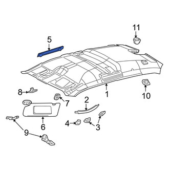 Dodge OE - Interior Grab Bar Clip