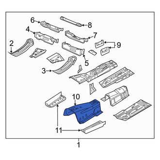 Dodge OE - Floor Extension