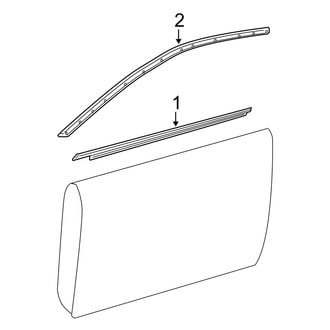 Dodge OE - Door - Exterior Trim