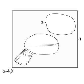 Dodge OE - Door - Outside Mirrors