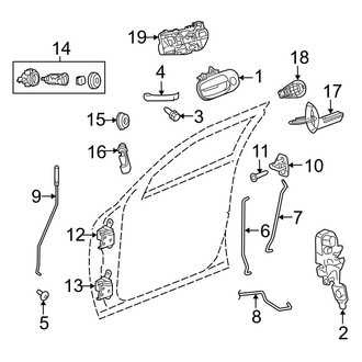 Dodge OE - Door - Lock & Hardware