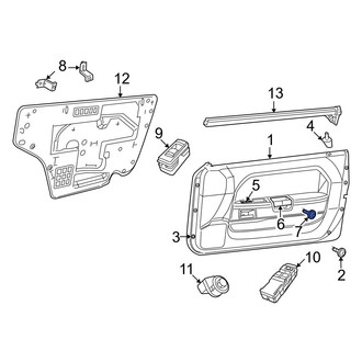 Dodge OE - Interior Door Pull Handle Screw