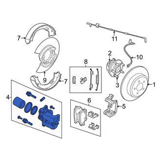 Dodge OE - Front Right Disc Brake Caliper