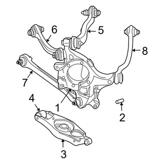 Dodge OE - Rear Suspension - Suspension Components