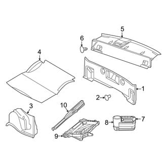 Dodge OE - Rear Body & Floor - Interior Trim
