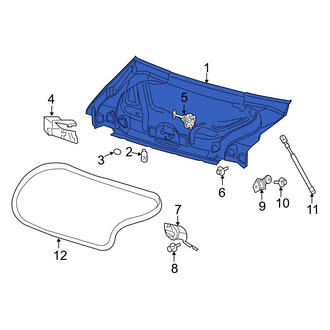 Dodge OE - Rear Deck Lid