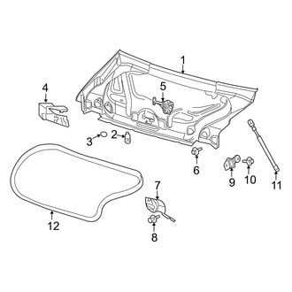Dodge OE - Trunk Lid - Lid & Components