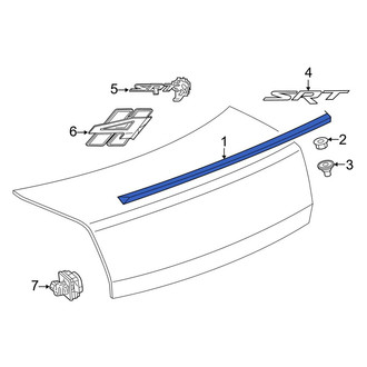 Dodge OE - Rear Spoiler