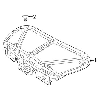 Dodge OE - Trunk Lid - Interior Trim