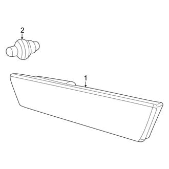 Dodge OE - Rear Lamps - Side Marker Lamps
