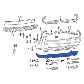 Dodge OE - Rear Valance Panel