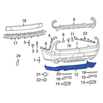 Dodge OE - Rear Valance Panel