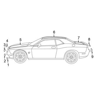 Dodge OE - Stripe Tape