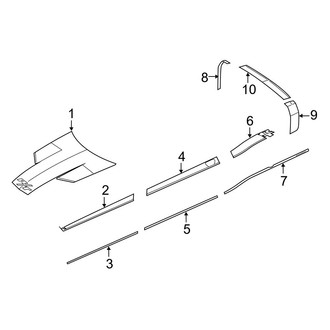 Dodge OE - Stripe Tape (R/T / R/T Plus / R/T Plus Shaker / R/T Scat Pack / R/T Shaker)