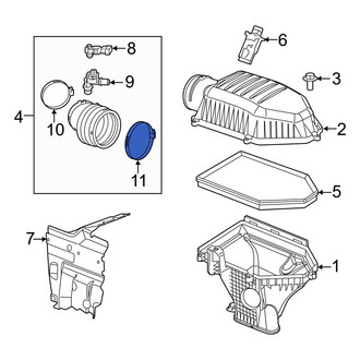Dodge OE - Engine Air Duct Clamp
