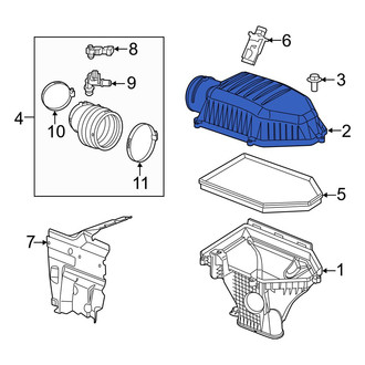 Dodge OE - Air Cleaner Cover