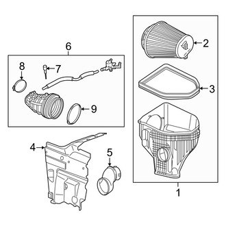 Dodge OE - Engine - Air Intake (6.2L)