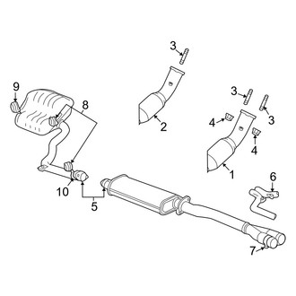 Dodge OE - Exhaust System - Exhaust Components