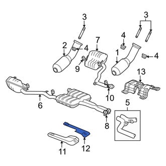 Dodge OE - Left Exhaust Heat Shield