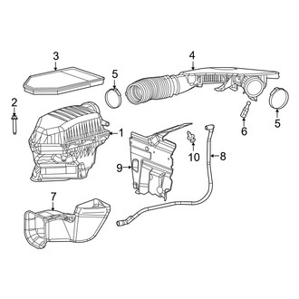 Dodge OE - Engine - Air Intake (3.6L)